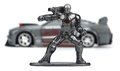 Autíčko Marvel War Machine 2006 Ford Mustang Jada kovové s otvárateľnými dverami a figúrkou War Machine dĺžka 14 cm 1:32