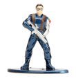 Autíčko Chevrolet Camaro 1973 Marvel Jada kovové s otvárateľnými dverami a figúrka Winter Soldier dĺžka 14 cm 1:32
