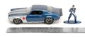 Autíčko Chevrolet Camaro 1973 Marvel Jada kovové s otvárateľnými dverami a figúrka Winter Soldier dĺžka 14 cm 1:32
