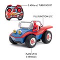 Autíčko na diaľkové ovládanie RC Buggy Spiderman Marvel Jada terénne dĺžka 17 cm 1:24 od 6 rokov