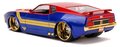 Autíčko Marvel Ford Mustang Mach 1973 Jada kovové s otvárateľnými časťami a figúrkou Captain Marvel 18 cm dĺžka 1:24