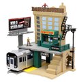 Stavebnica Marvel Spiderman NYC Deluxe Nano Scene Jada s 2 figúrkami Jonah Jameson a Spiderman 20 cm od 5 rokov
