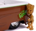 Autíčko Marvel Groot 1963 VW Bus Pickup Jada kovové s otvárateľnými časťami a figúrkou Groot dĺžka 20,5 cm 1:24