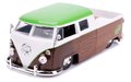 Autíčko Marvel Groot 1963 VW Bus Pickup Jada kovové s otvárateľnými časťami a figúrkou Groot dĺžka 20,5 cm 1:24