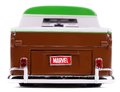 Autíčko Marvel Groot 1963 VW Bus Pickup Jada kovové s otvárateľnými časťami a figúrkou Groot dĺžka 20,5 cm 1:24