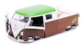 Autíčko Marvel Groot 1963 VW Bus Pickup Jada kovové s otvárateľnými časťami a figúrkou Groot dĺžka 20,5 cm 1:24