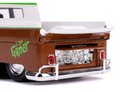 Autíčko Marvel Groot 1963 VW Bus Pickup Jada kovové s otvárateľnými časťami a figúrkou Groot dĺžka 20,5 cm 1:24