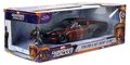 Autíčko Marvel 1967 Shelby GT-500 Jada kovové s otvárateľnými časťami a figúrkou Star Lord dĺžka 20 cm 1:24