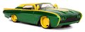 Autíčko Marvel Ford Thunderbird Jada kovové s otvárateľnými časťami a figúrkou Loki dĺžka 22 cm 1:24