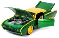 Autíčko Marvel Ford Thunderbird Jada kovové s otvárateľnými časťami a figúrkou Loki dĺžka 22 cm 1:24