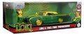 Autíčko Marvel Ford Thunderbird Jada kovové s otvárateľnými časťami a figúrkou Loki dĺžka 22 cm 1:24