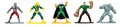 Figúrky zberateľské Marvel Multi Pack Nano Figures Wave 7 Jada kovové sada 18 druhov výška 4 cm