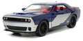 Autíčko Marvel Dodge Challenger SRT Hellcat Jada kovové s otvárateľnými časťami a figúrkou Thor dĺžka 20 cm 1:24