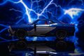 Autíčko Marvel Dodge Challenger SRT Hellcat Jada kovové s otvárateľnými časťami a figúrkou Thor dĺžka 20 cm 1:24