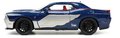 Autíčko Marvel Dodge Challenger SRT Hellcat Jada kovové s otvárateľnými časťami a figúrkou Thor dĺžka 20 cm 1:24