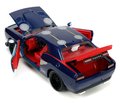 Autíčko Marvel Dodge Challenger SRT Hellcat Jada kovové s otvárateľnými časťami a figúrkou Thor dĺžka 20 cm 1:24