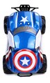 Autíčko na diaľkové ovládanie RC Attack Captain America Marvel Jada terénne s odpružením dĺžka 25 cm 1:14 od 6 rokov