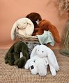 Plyšový zajačik The Bunny Coffee Histoire d’ Ours hnedý 32 cm od 0 mes