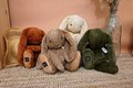 Plyšový zajačik The Bunny Kaki Histoire d’ Ours zelený 50 cm od 0 mes