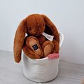 Plyšový zajačik The Bunny Cappuccino Histoire d’ Ours hnedý 32 cm od 0 mes