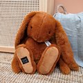 Plyšový zajačik The Bunny Cappuccino Histoire d’ Ours hnedý 50 cm od 0 mes