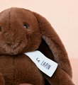 Plyšový zajačik The Bunny Coffee Histoire d’ Ours hnedý 32 cm od 0 mes
