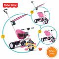 Trojkolka Fisher-Price Charm Plus Touch Steering smarTrike ružová od 12 mes