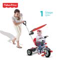 Trojkolka Fisher-Price Charm Plus Touch Steering smarTrike so slnečníkom červená
