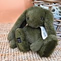 Plyšový zajačik The Bunny Khaki Histoire d'Ours zelený 32 cm od 0 mes