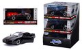 Autíčko Knight Rider K.i.t.t. Jada kovové s otvárateľnými dverami dĺžka 12,3 cm 1:32