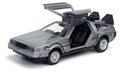 Autíčko Time Machine Back to the Future 1 Jada kovové s otvárateľnými dverami dĺžka 12,5 cm 1:32