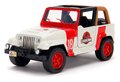 Autíčko Jeep Wrangler Jurassic World Jada kovové s otvárateľnými dverami dĺžka 10,2 cm 1:32