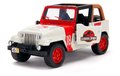 Autíčko Jeep Wrangler Jurassic World Jada kovové s otvárateľnými dverami dĺžka 10,2 cm 1:32