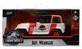 Autíčko Jeep Wrangler Jurassic World Jada kovové s otvárateľnými dverami dĺžka 10,2 cm 1:32