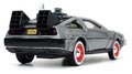 Autíčko Time Machine Back to the Future 3 Jada kovové s otvárateľnými dverami dĺžka 11,5 cm 1:32