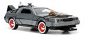 Autíčko Time Machine Back to the Future 3 Jada kovové s otvárateľnými dverami dĺžka 11,5 cm 1:32
