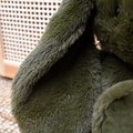 Plyšový zajačik The Bunny Kaki Histoire d’ Ours zelený 50 cm od 0 mes