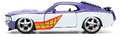 Autíčko DC Ford Mustang Jada kovové s otvárateľnými dverami a figúrkou Joker dĺžka 12,8 cm 1:32