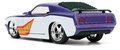 Autíčko DC Ford Mustang Jada kovové s otvárateľnými dverami a figúrkou Joker dĺžka 12,8 cm 1:32