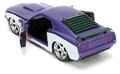 Autíčko DC Ford Mustang Jada kovové s otvárateľnými dverami a figúrkou Joker dĺžka 12,8 cm 1:32