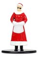Autíčko vianočné Chevrolet 1957 Jada kovové s otvárateľnými dverami a figúrkou Santa Claus dĺžka 13 cm 1:32