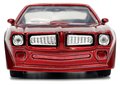 Autíčko DC Pontiac Firebird 1972 Jada kovové s otvárateľnými dverami a figúrkou Wonder Woman dĺžka 13 cm 1:32