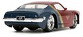 Autíčko DC Pontiac Firebird 1972 Jada kovové s otvárateľnými dverami a figúrkou Wonder Woman dĺžka 13 cm 1:32