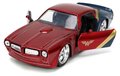 Autíčko DC Pontiac Firebird 1972 Jada kovové s otvárateľnými dverami a figúrkou Wonder Woman dĺžka 13 cm 1:32