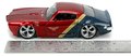 Autíčko DC Pontiac Firebird 1972 Jada kovové s otvárateľnými dverami a figúrkou Wonder Woman dĺžka 13 cm 1:32