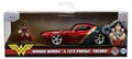 Autíčko DC Pontiac Firebird 1972 Jada kovové s otvárateľnými dverami a figúrkou Wonder Woman dĺžka 13 cm 1:32