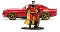 Autíčko DC Chevy Camaro 1969 Jada kovové s otvárateľnými dverami a figúrkou Robin dĺžka 13 cm 1:32