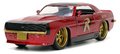 Autíčko DC Chevy Camaro 1969 Jada kovové s otvárateľnými dverami a figúrkou Robin dĺžka 13 cm 1:32
