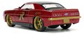 Autíčko DC Chevy Camaro 1969 Jada kovové s otvárateľnými dverami a figúrkou Robin dĺžka 13 cm 1:32