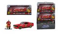 Autíčko DC Chevy Camaro 1969 Jada kovové s otvárateľnými dverami a figúrkou Robin dĺžka 13 cm 1:32
